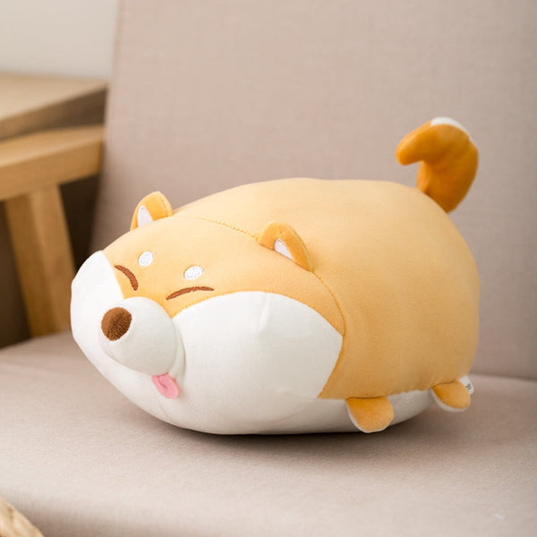 Plush Cartoon Shiba Inu Pillow